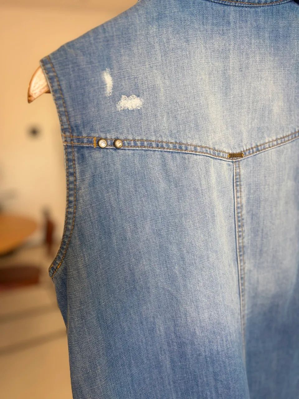Colete Jeans G Destroyed Ricacci - Foto 5