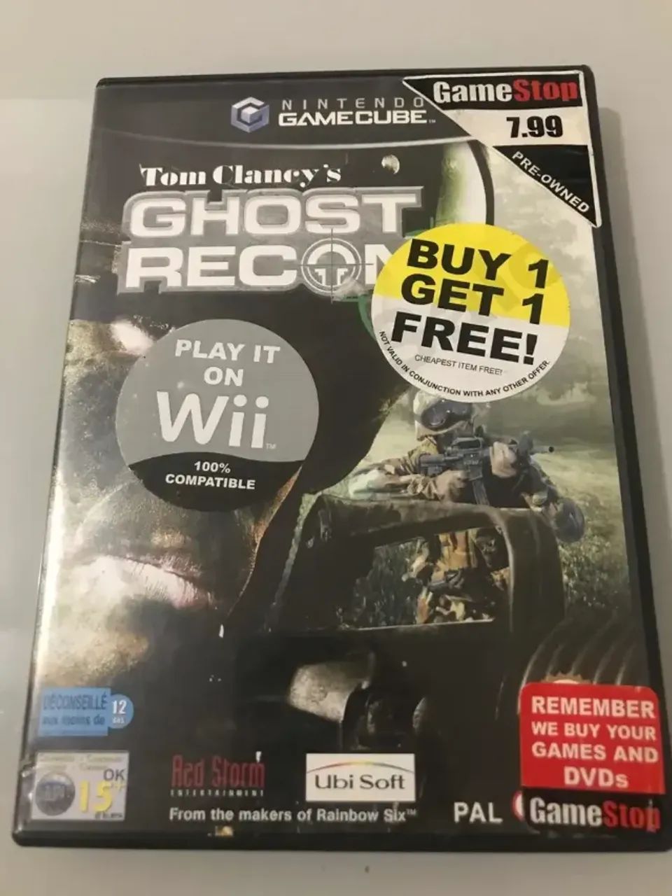 Jogo Ghost Recon Gamecube Europeu Completo - Foto 2