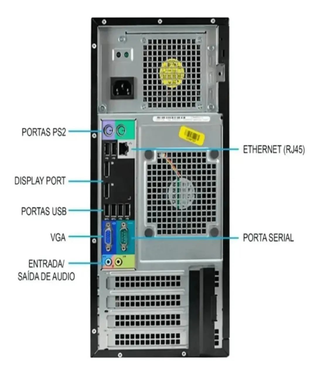 Desktop Dell Optiplex 7010 Core i5 3°Geração, 8GB, SSD 120GB - Foto 5