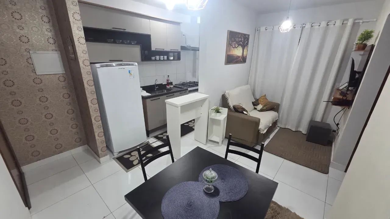 ALUGO APARTAMENTO 100% mobiliado no jardim mariana