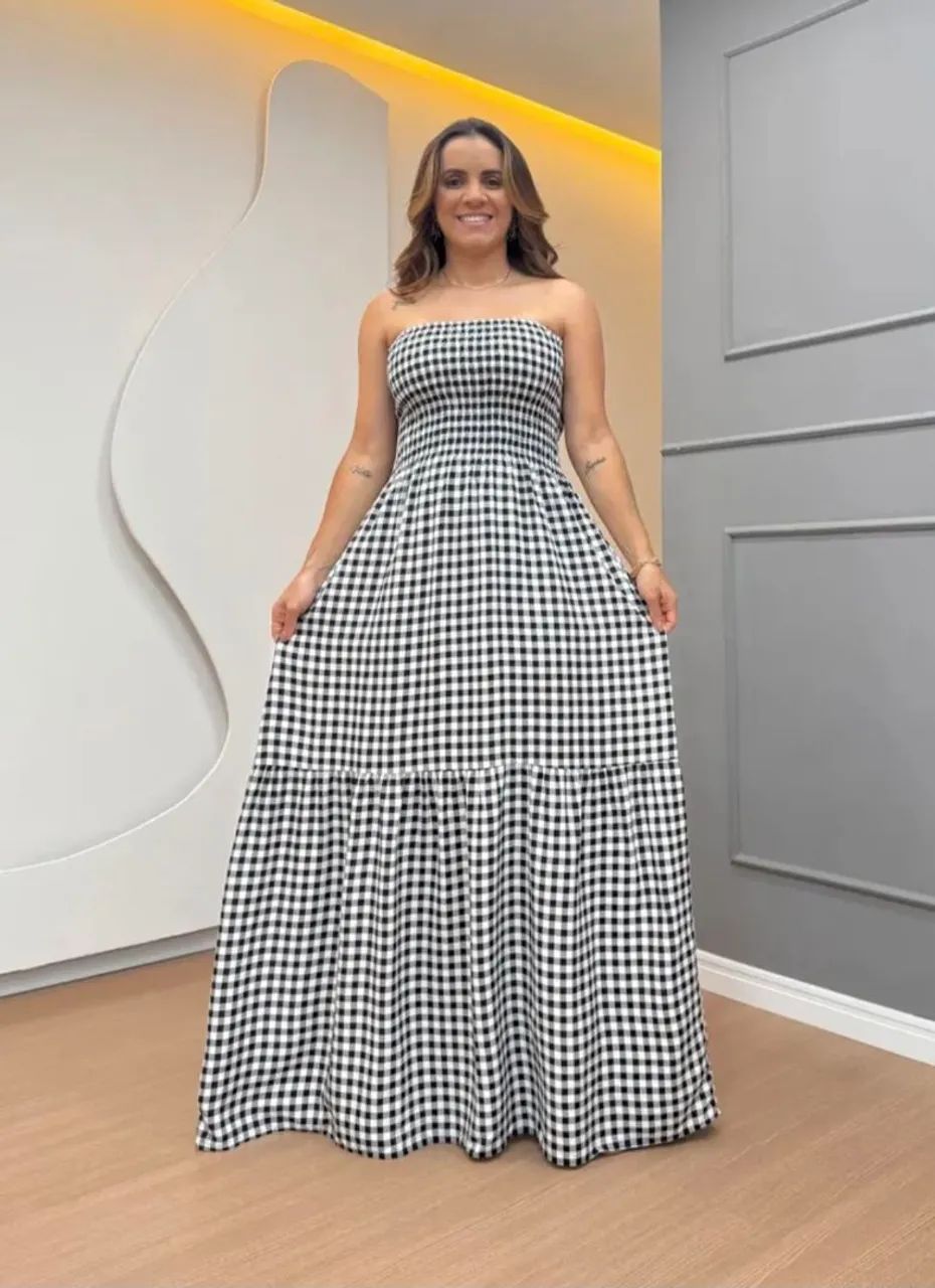 Vestido Camponesa/https://meli.la/2U9LpSb - Foto 3
