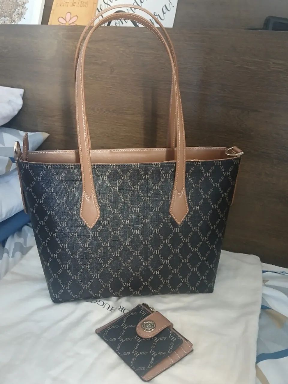Bolsa victor hugo original nova - Foto 4