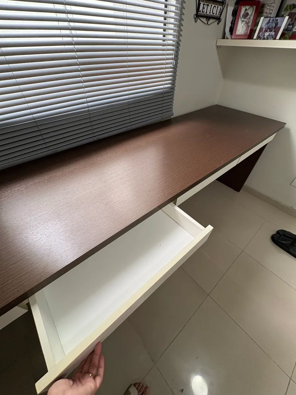 Vendo bancada em MDF 2,60 x 0,65