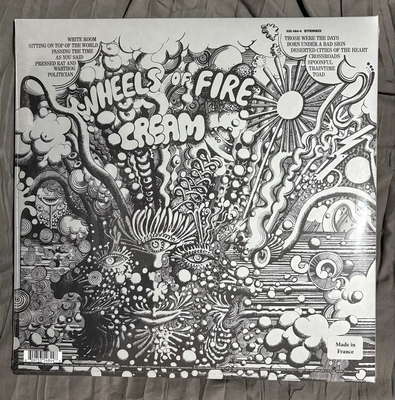 CREAM - WHEELS OF FIRE - VINIL - Foto 2