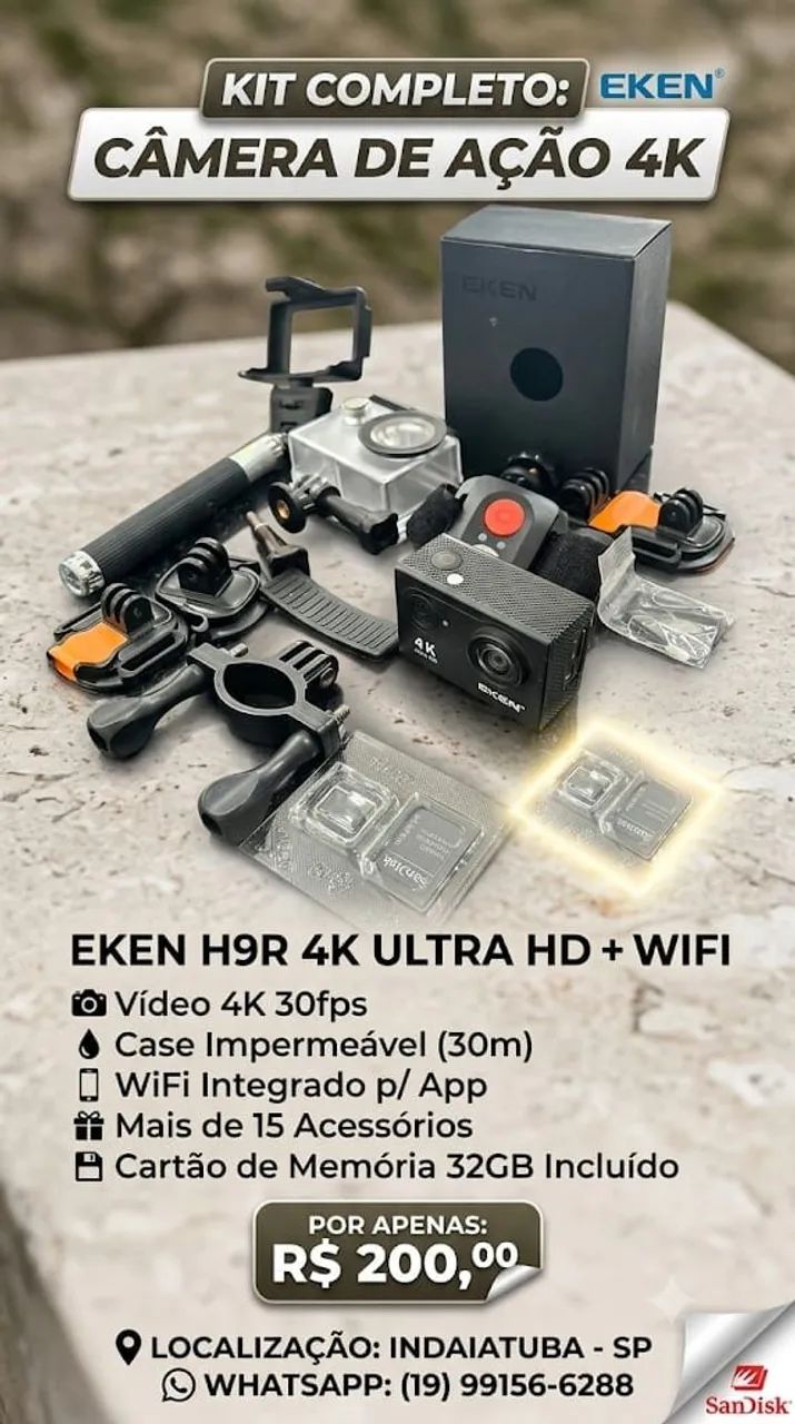 Camera EKEN h9r