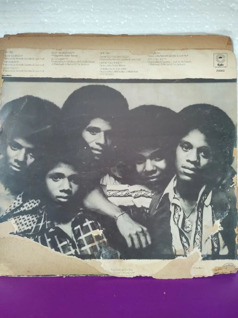 LP THE JACKSONS 1977 - Foto 2