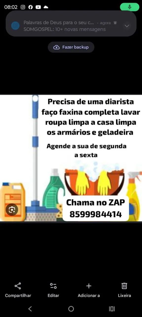 Precisou de faxina chama a Lene