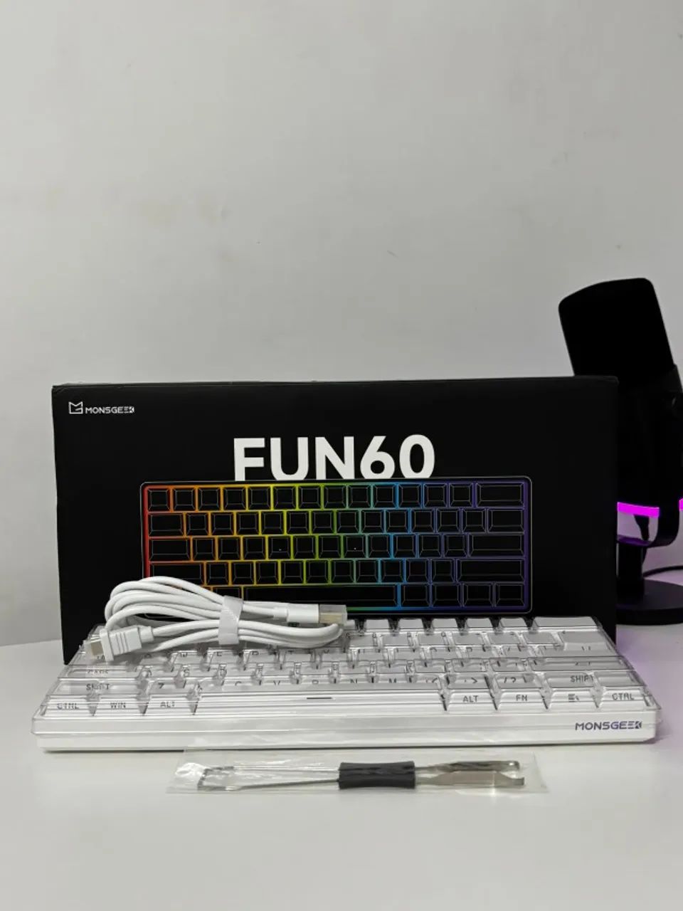 Teclado Magnético 60% Fun60 Pro - Foto 5