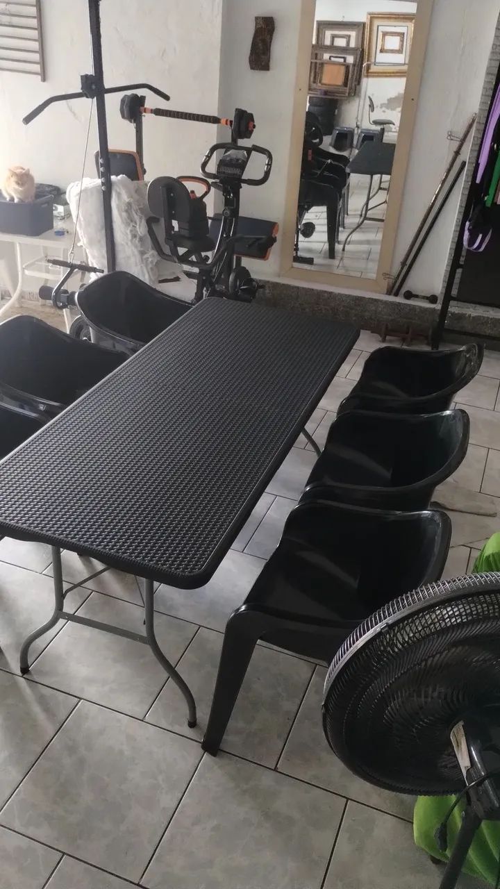 CONJ MESA DOBRAVEL RATAM + 6 POLTRONAS  - Foto 4