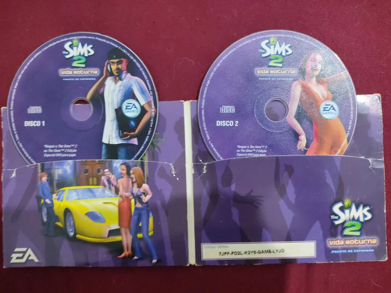 The SIMS 2 Pacote de Expansão Vida Noturna DVD Game Jogo - Jogos