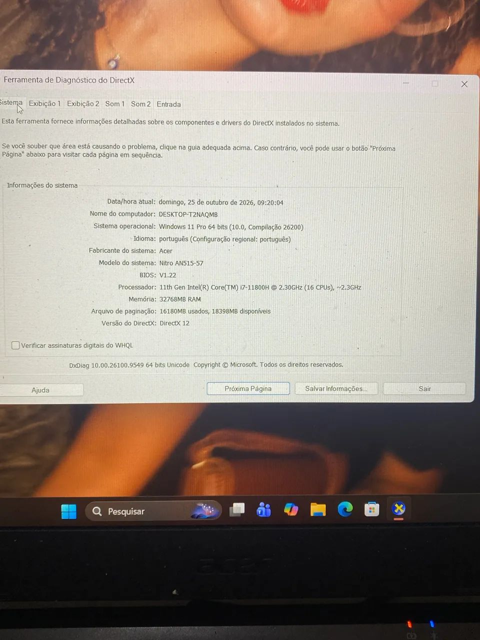 Acer nitro 5  - Foto 4