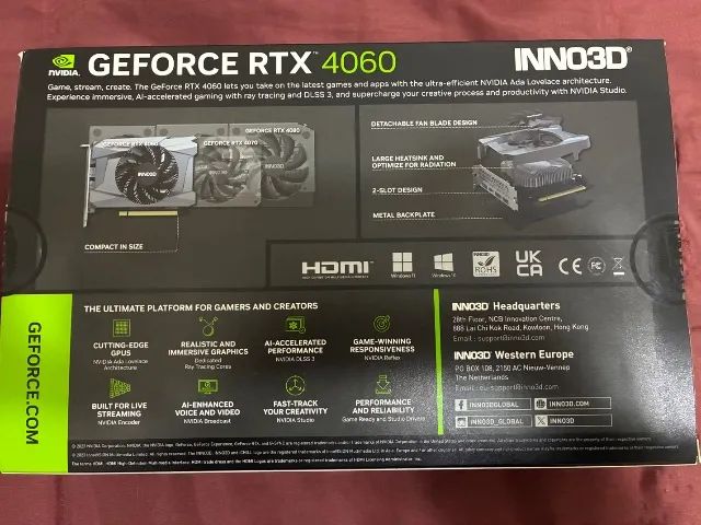 Placa de Vídeo Nvidia RTX 4060  - Foto 5