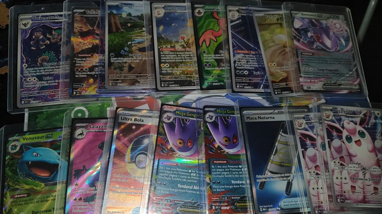 Cartas pokémon rara e Full ART e ex - Foto 4