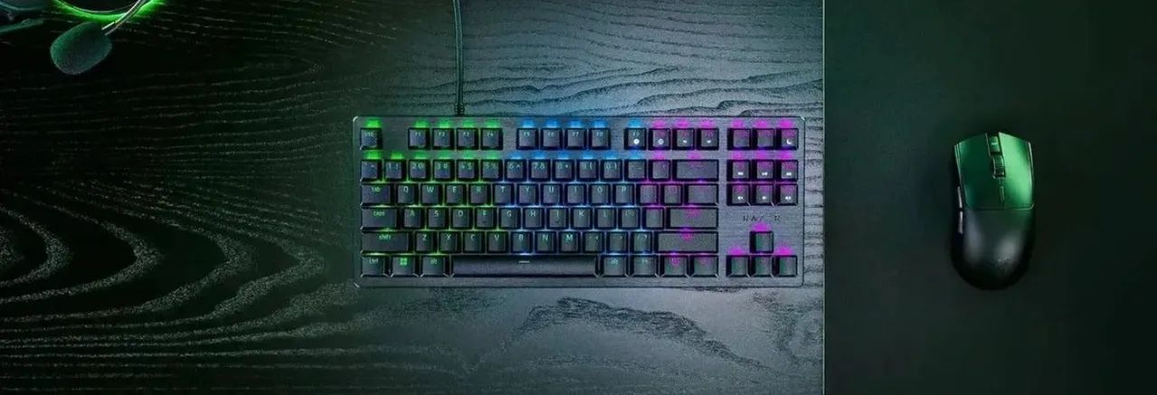 Teclado Razer Huntsman V3 X Tenkeyless - Periféricos e Acessórios
