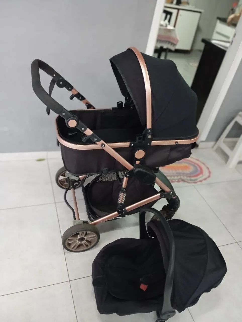 Carinho de bebê modelo europeu  - Foto 3