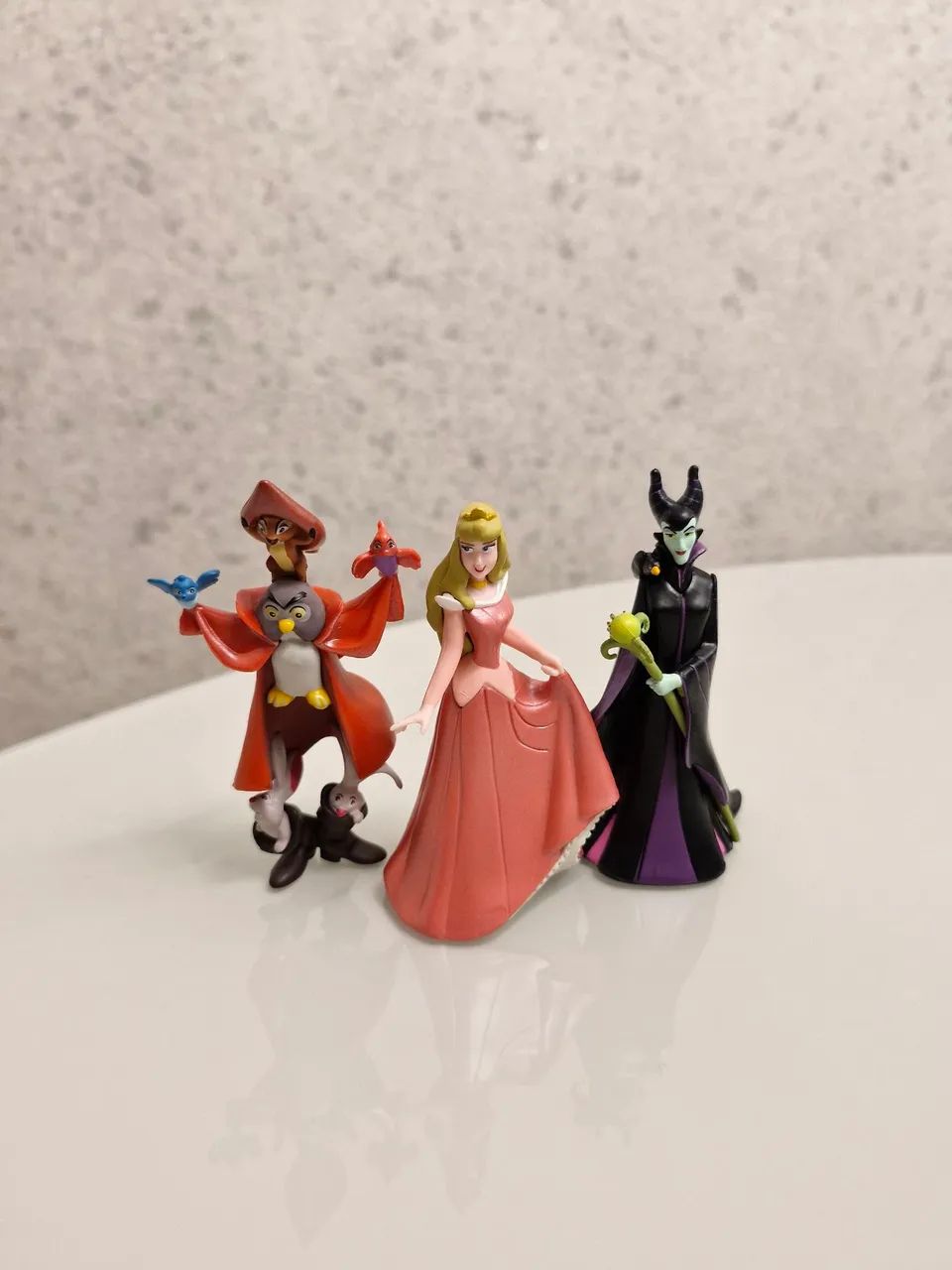 A Bela Adormecida - 3 miniaturas figure set original disney - Foto 2