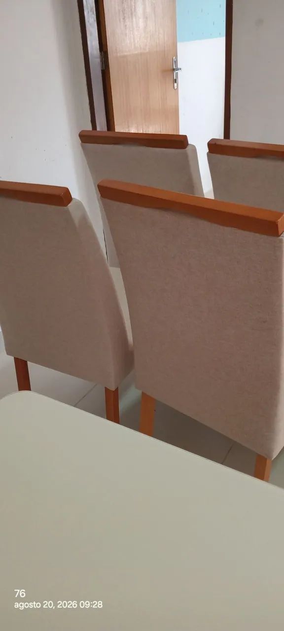 Conjunto de Cadeira Maciça 