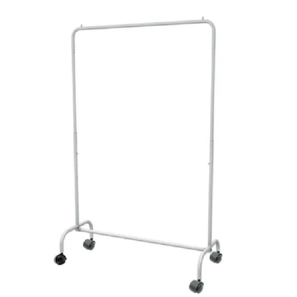 Arara de Chão para Roupas Lojas Comércio 120cm com rodinhas