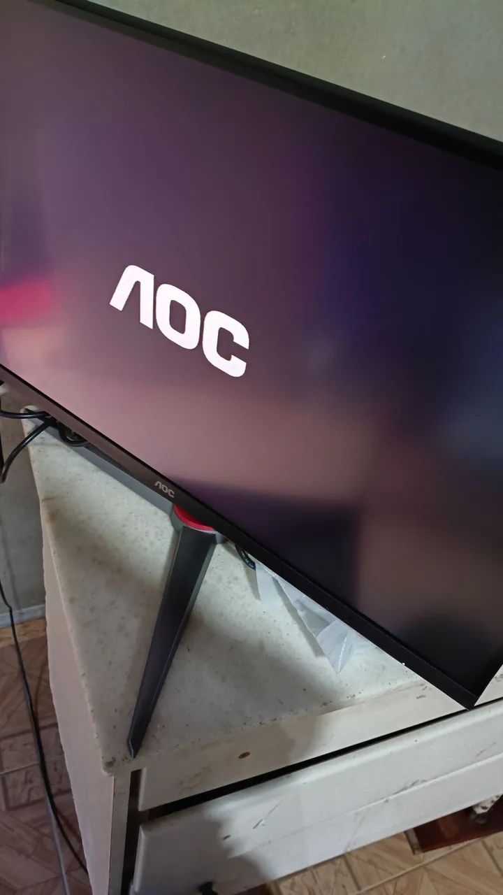 Monitor Gamer AOC Hero 27" QHD Novinho! - Foto 4
