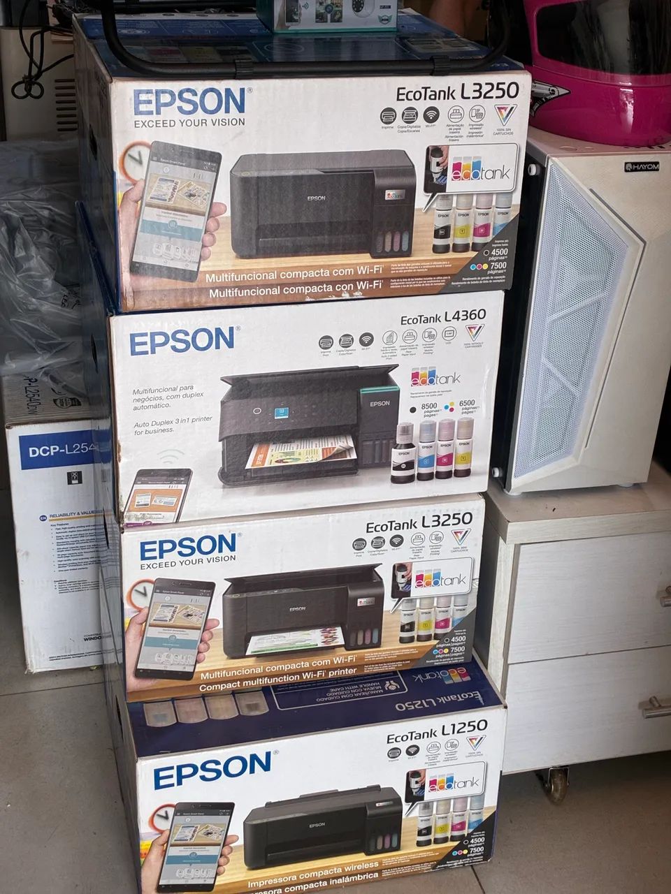 Impressora Epson ecotank nova garantia de 2 anos - Foto 3