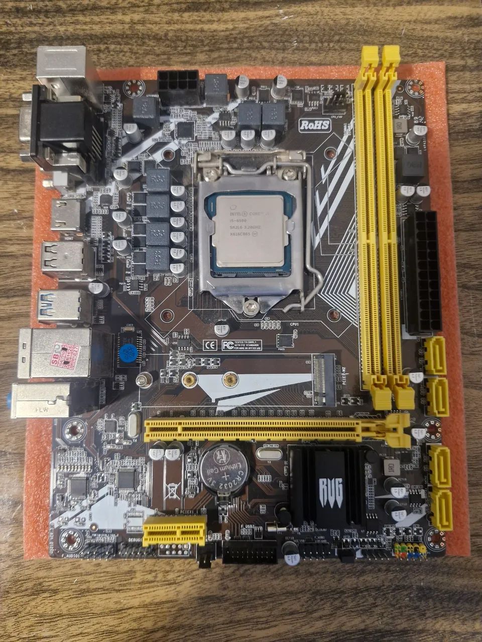 Kit Placa mãe e Processador i5 6° Geração - Foto 2