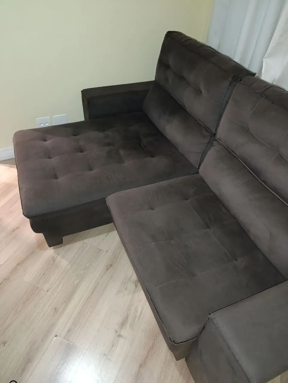 Sofá Komfort House Doha 2,30m - 3 lugares - Cor Marr - Foto 2