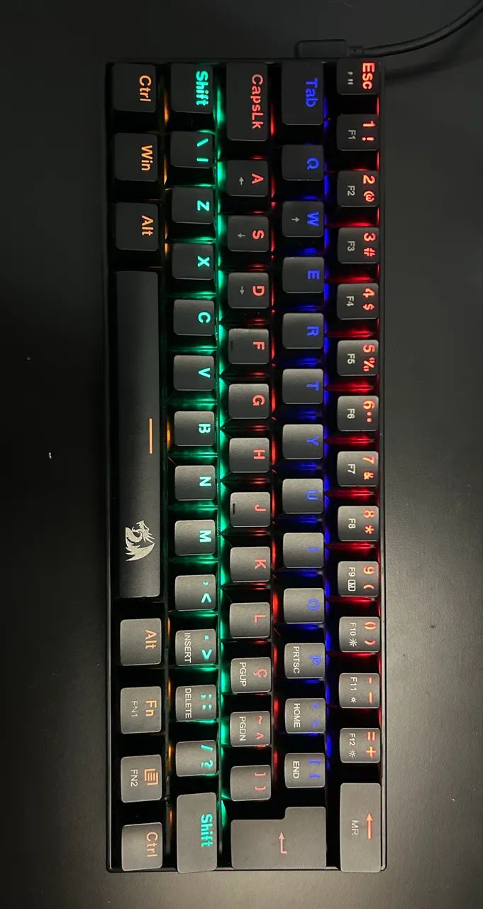Teclado Redragon lakshmi 60% 