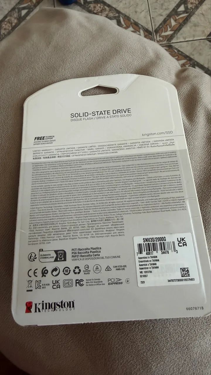 SSD Kingston NV3 2 TB - Foto 2