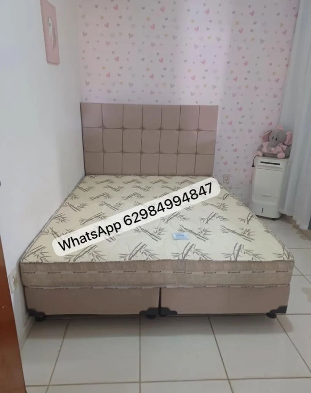 Cama box conjunto d33 Queen prontos novos