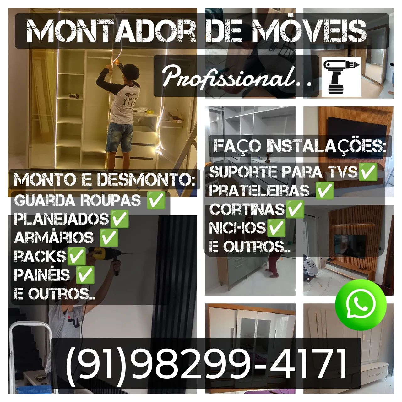 Montador de Móveis Profissional 