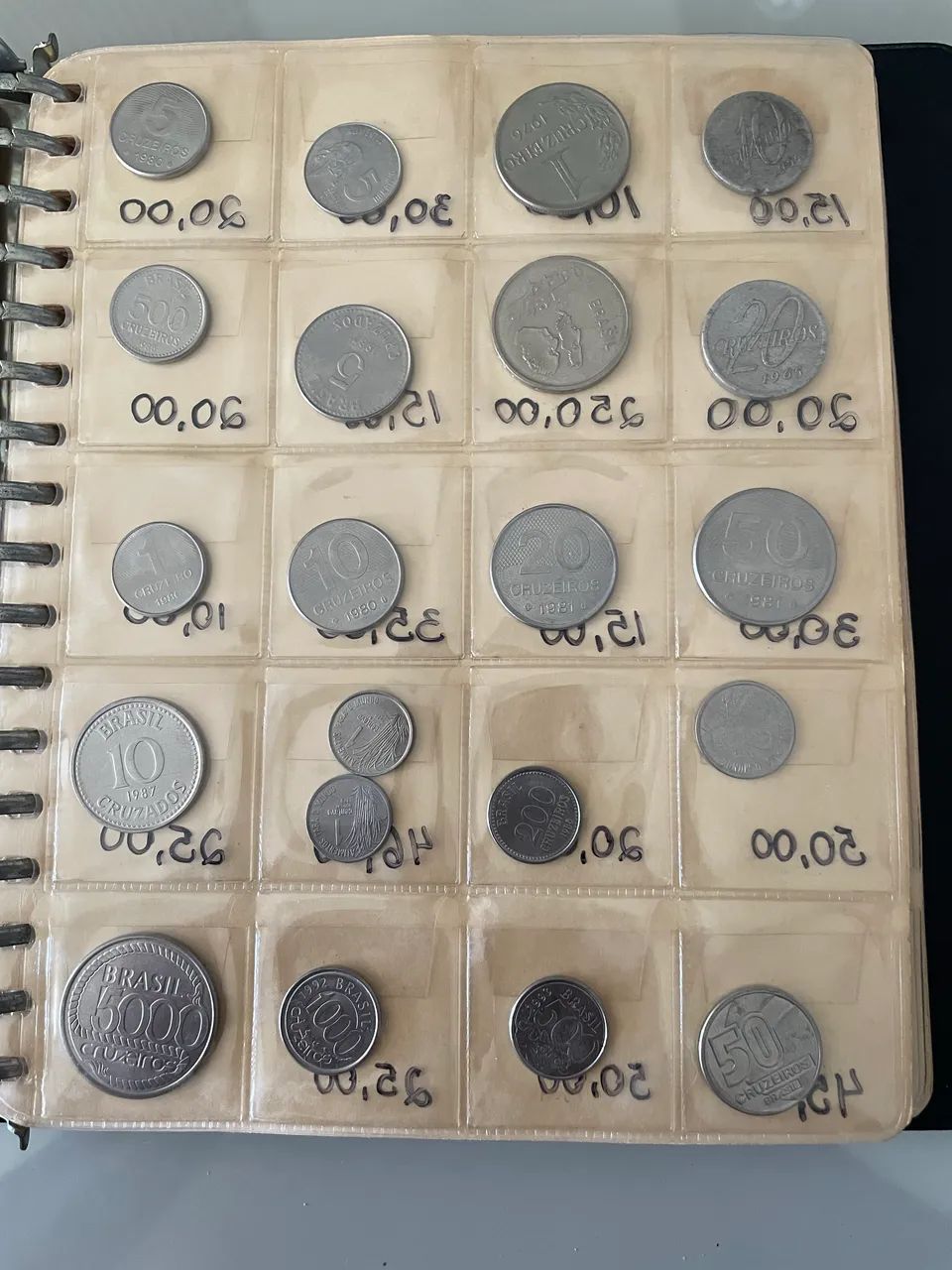 ÁLBUM DE MOEDAS ANTIGAS #NUMISMÁTICA  - Foto 3