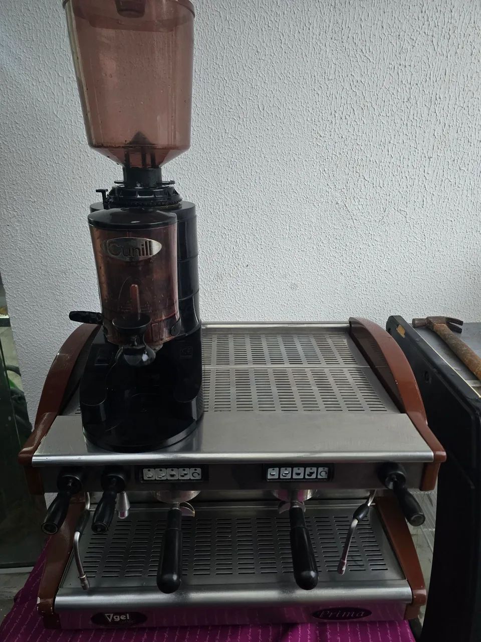 Café expresso profissional Gelcolffee Prima 2 grupos