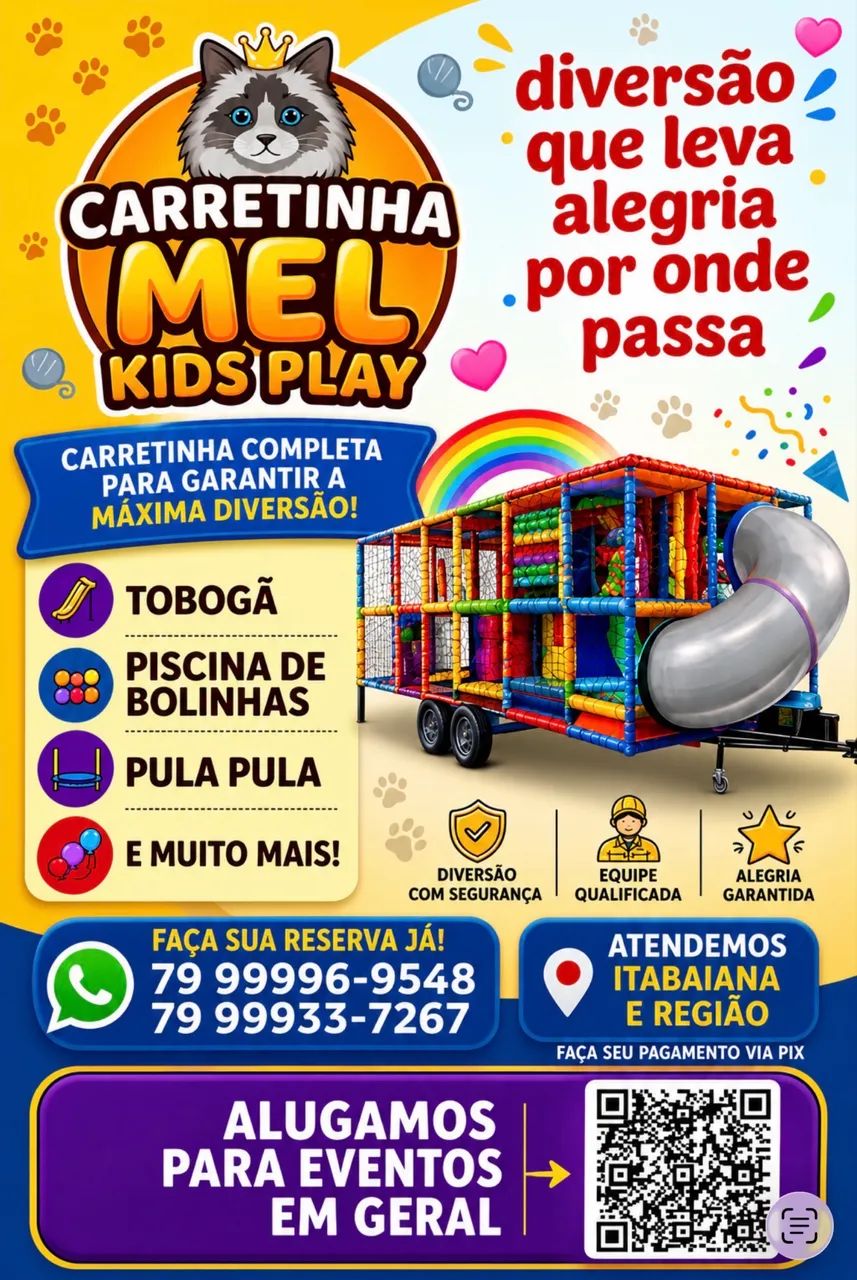 ALUGUEL DE CARRETINHA PARA EVENTOS EM GERAL