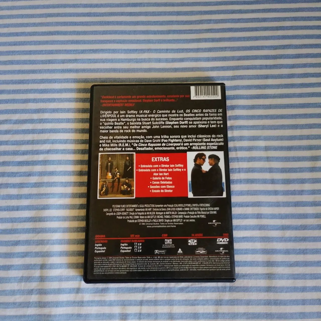 DVD Os Cinco Rapazes de Liverpool  - Foto 2