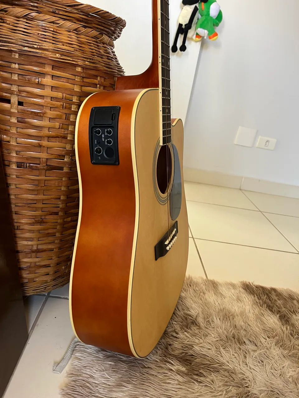 Violão Elétrico Aço  performance Giannini  - Foto 5