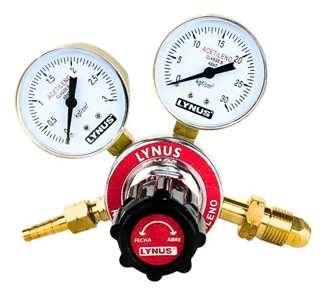 Regulador de Pressão LYNUS para Acetileno - Profissional - Foto 4