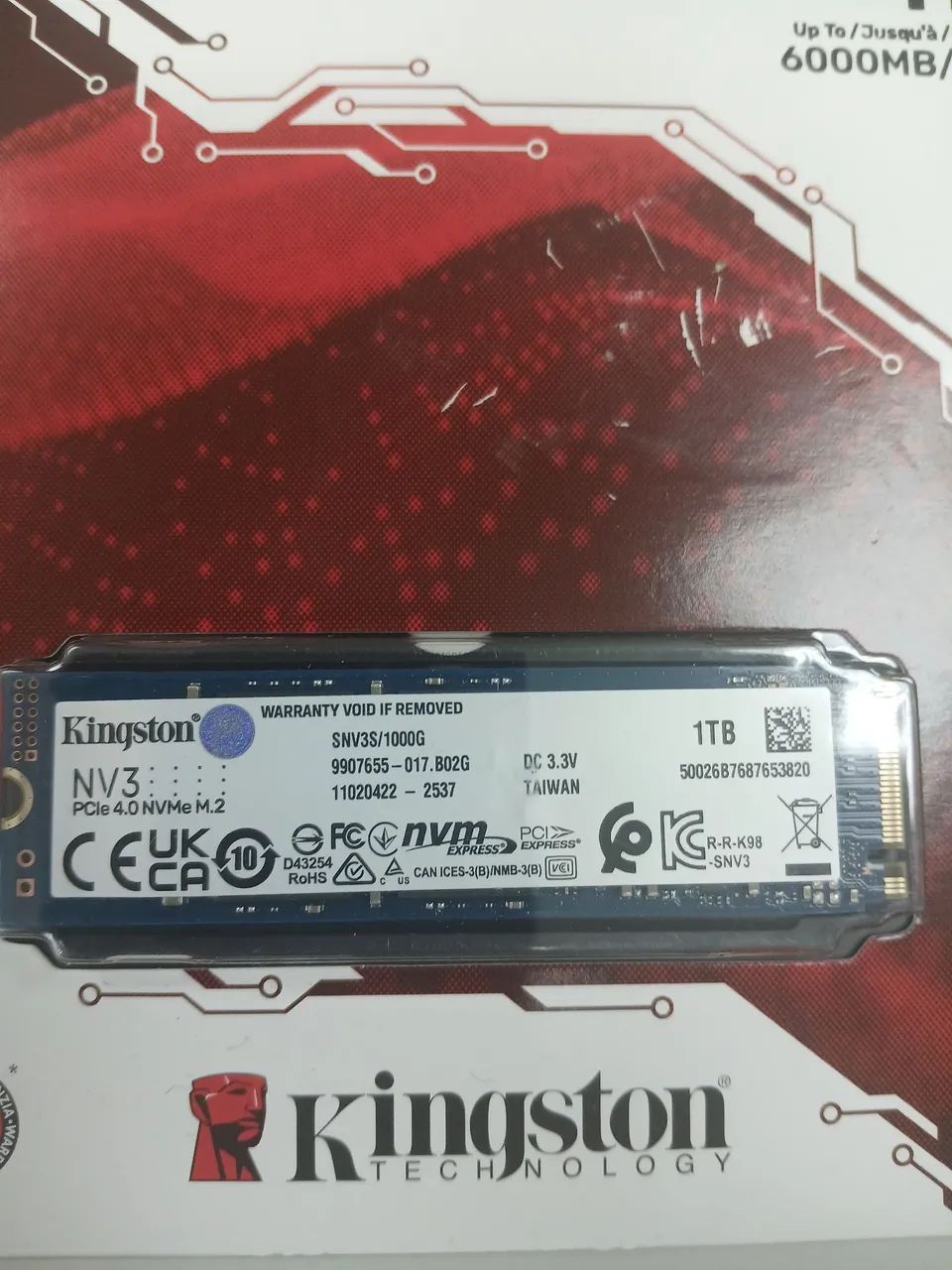SSD NV3 1TB - 6000mb /s - Foto 2