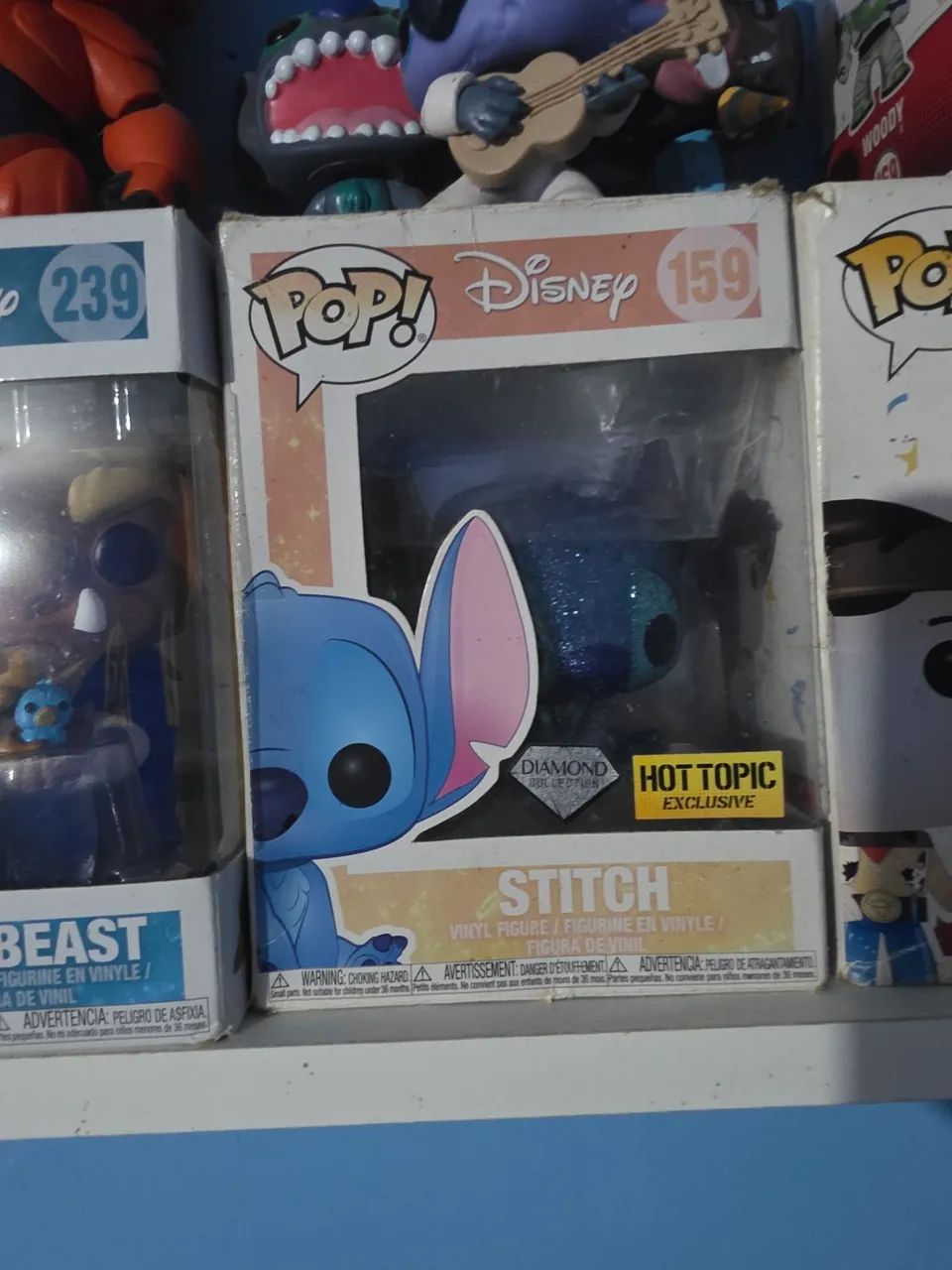Funko Pop Stitch (Sentado) Diamond  - Foto 2