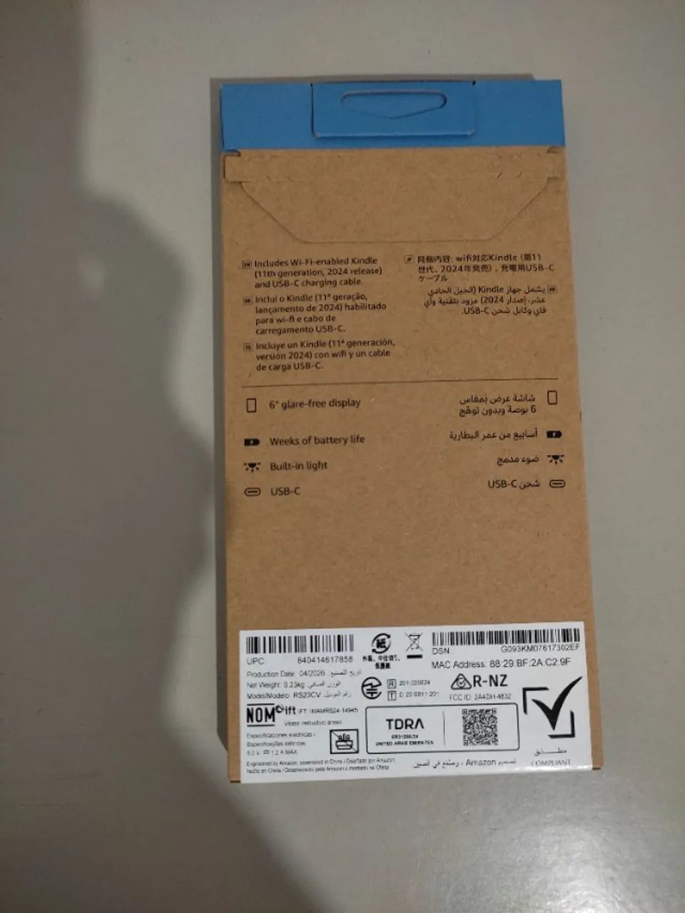 Kindle geração 11 (2024) 6'' + capa | novo - Foto 4