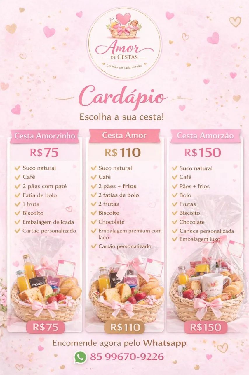 Cestas de café da manhã  - Foto 3