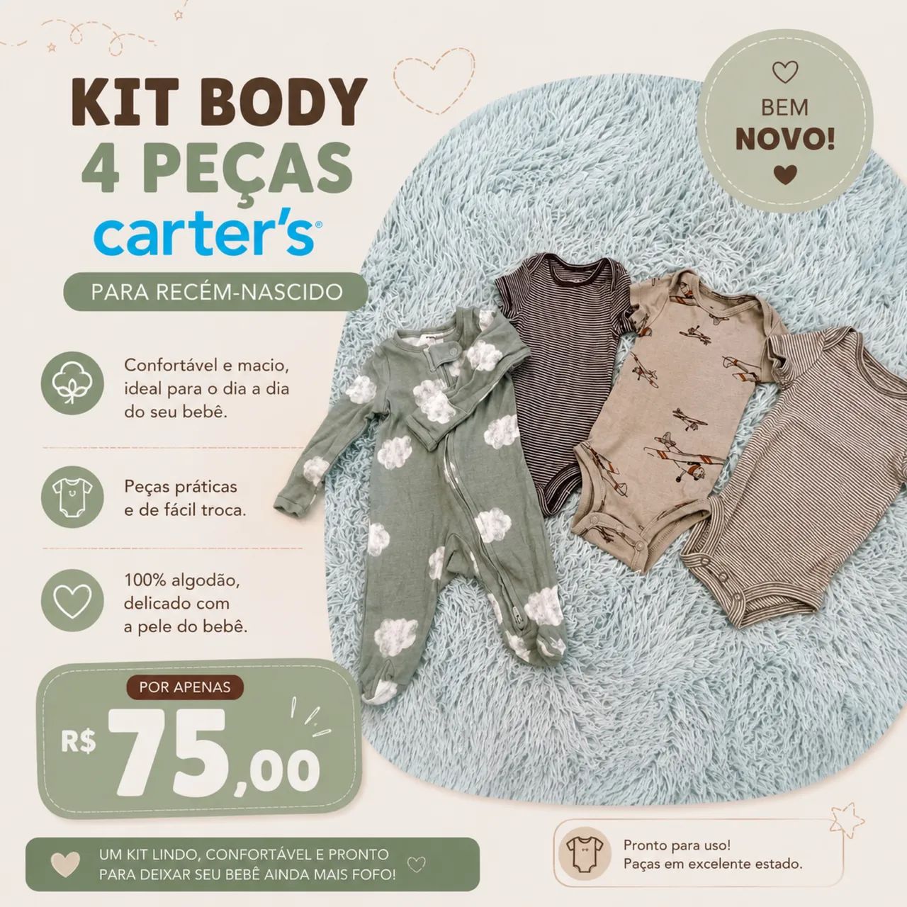 Kit 4 body 