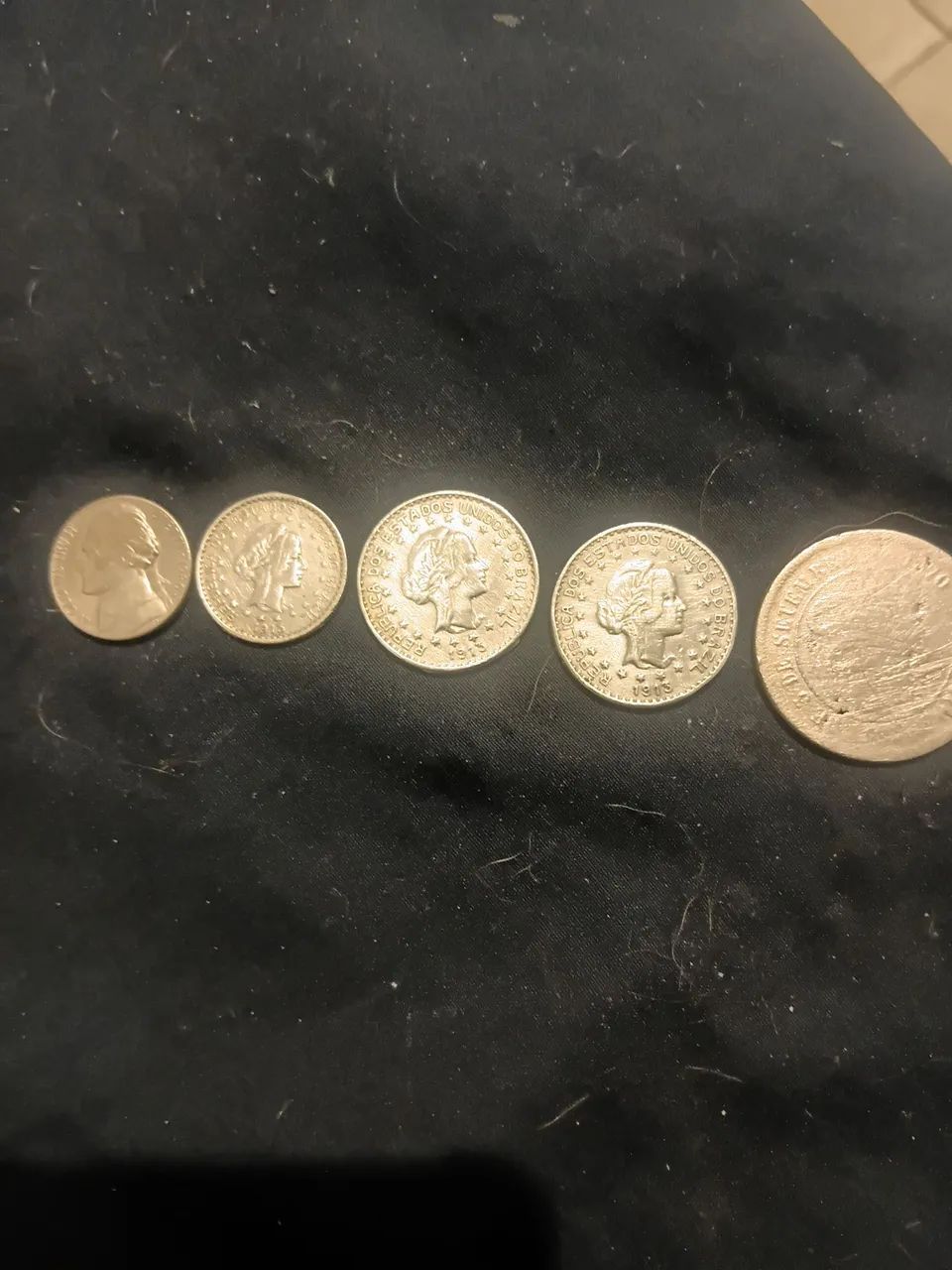 Moedas antigas de prata  - Foto 2