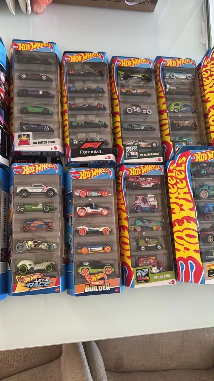 PACKS HOT WHEELS 5 CARROS - R$ 65,00 CADA - Foto 2