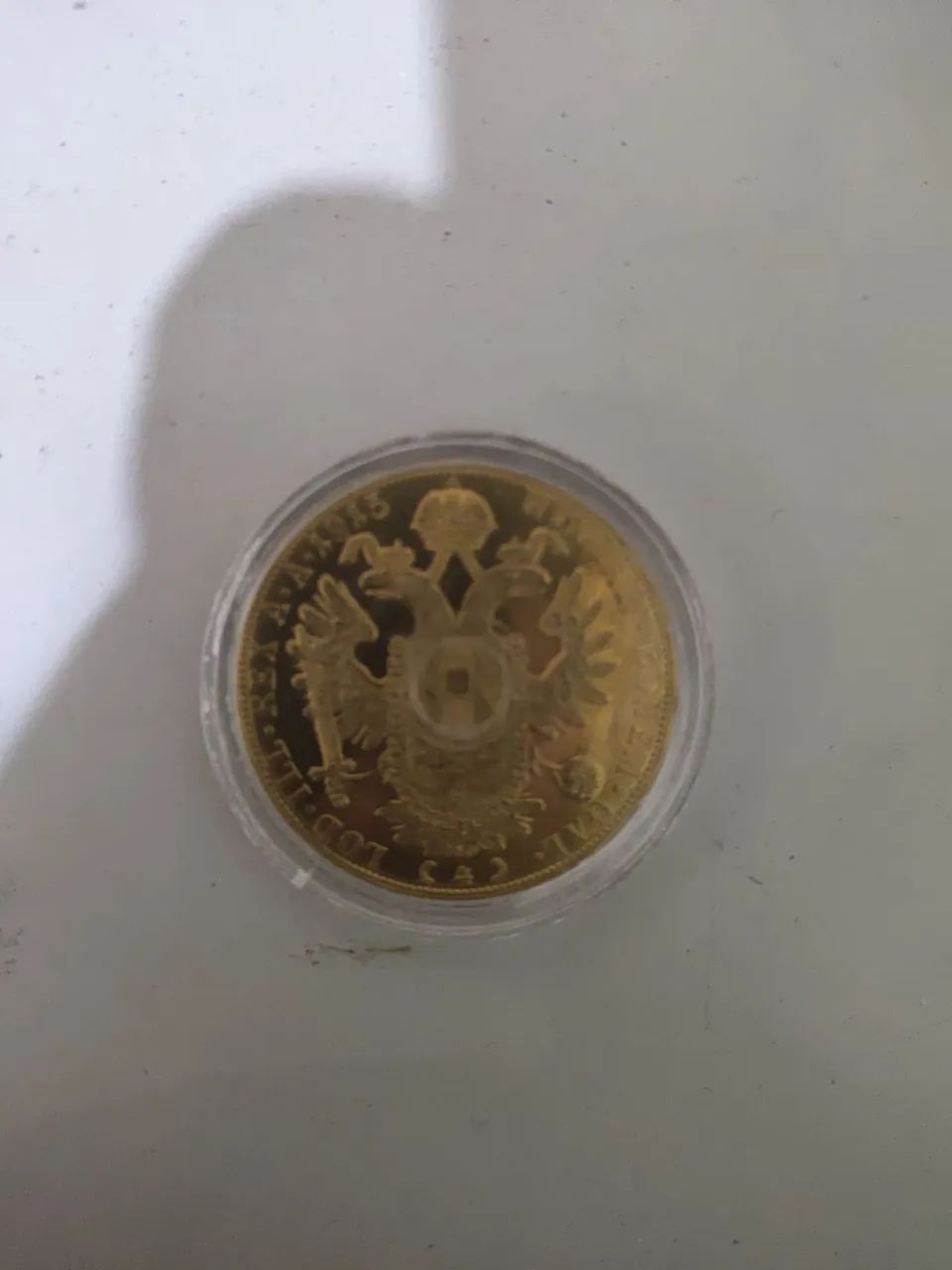 Moeda 4 décadas de 1915 Original