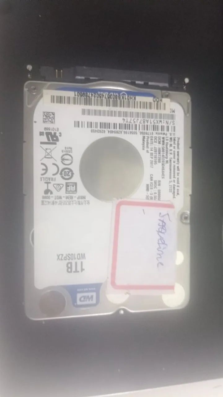 HD 1TB western digital [NOTEBOOK] 