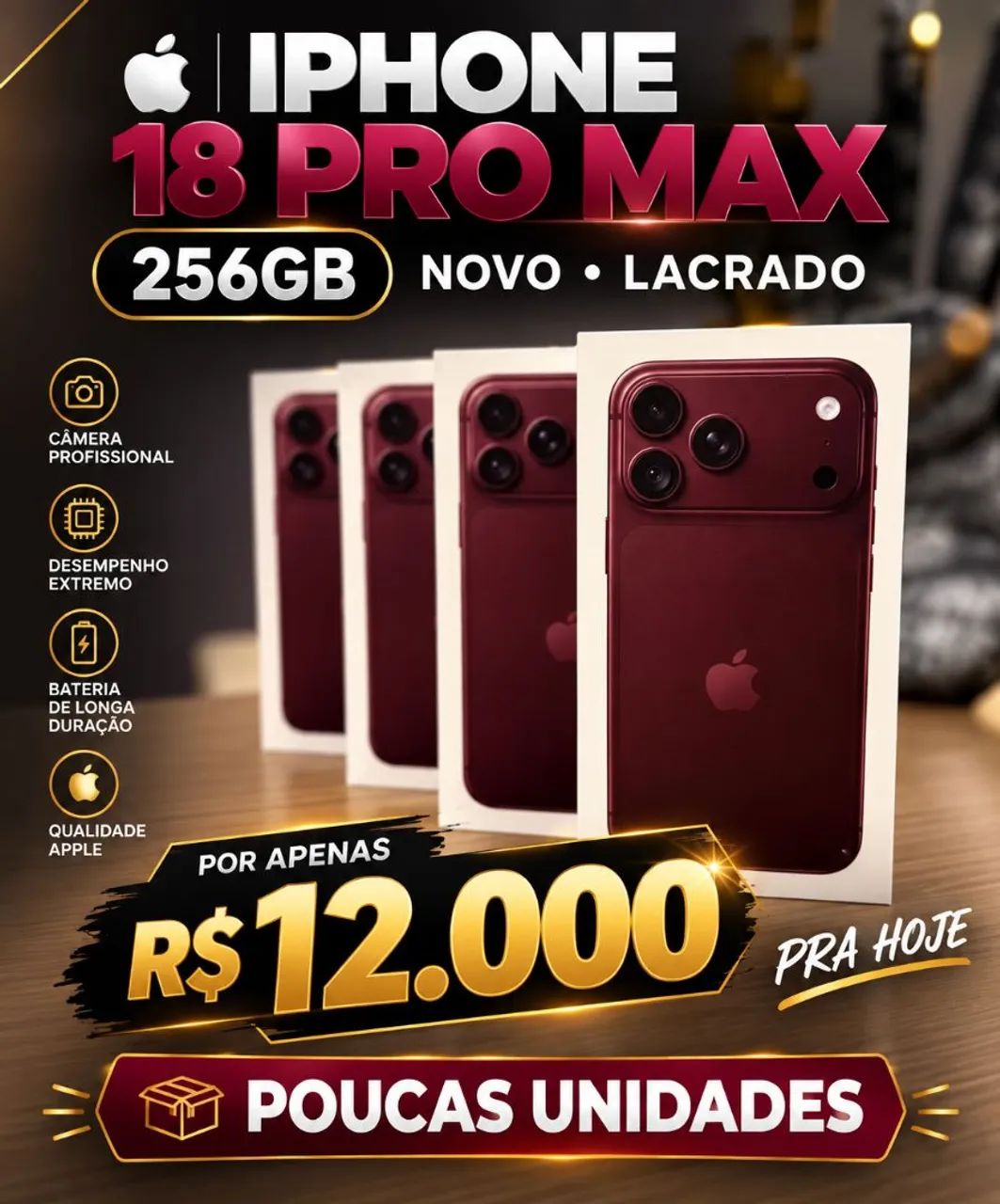 Iphone 18 pro max 256 GB - Foto 2