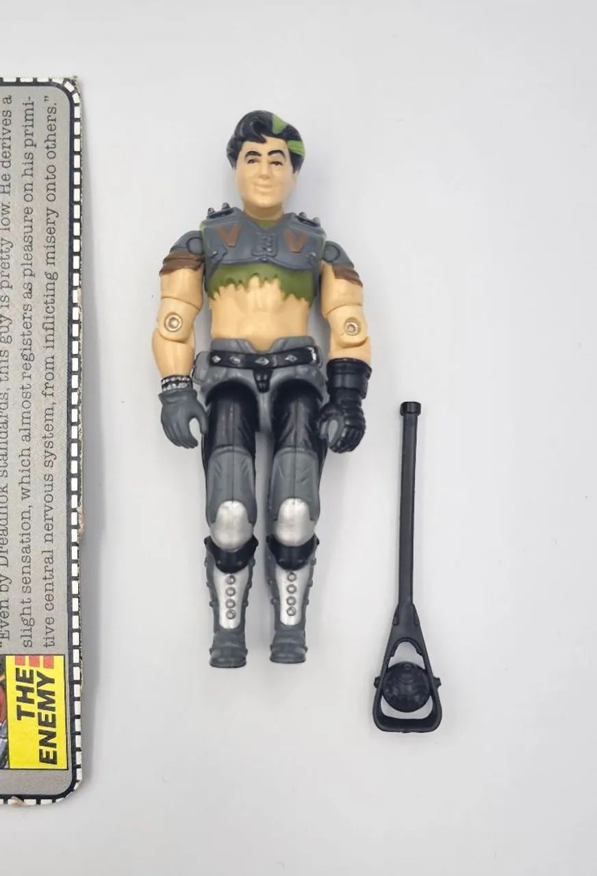 GI JOE COBRA TRASHER 1986 COM FILECARD - Foto 2