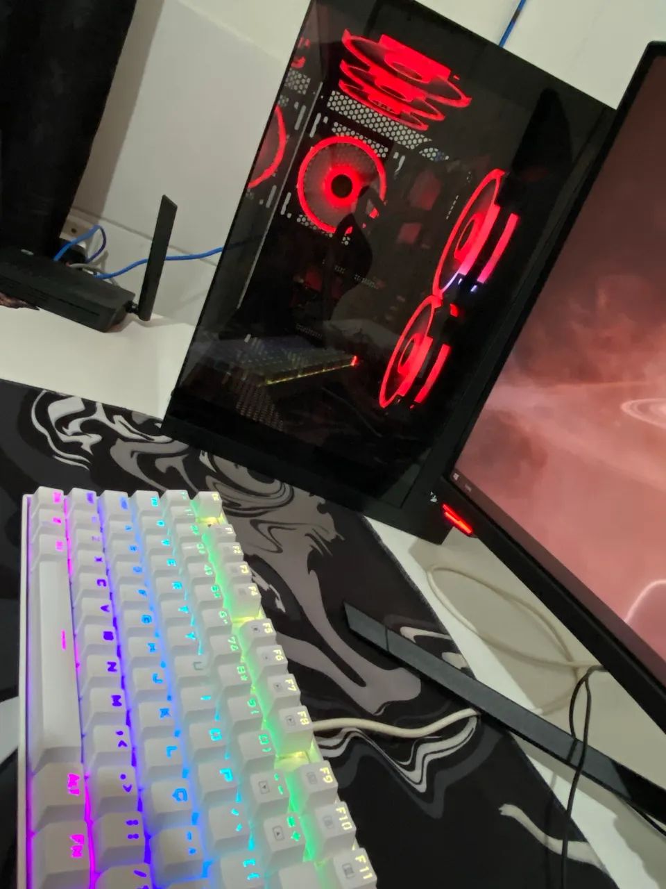 Setup GAMER- PC+Monitor+cadeira+teclado - Foto 4