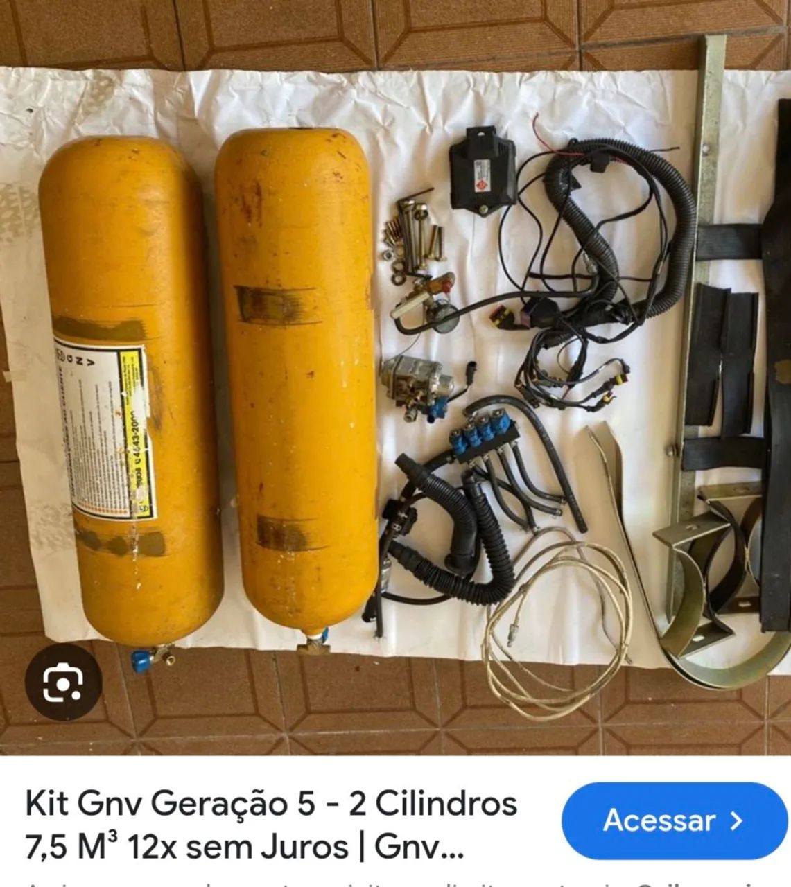 Kit gnv quinta geração 