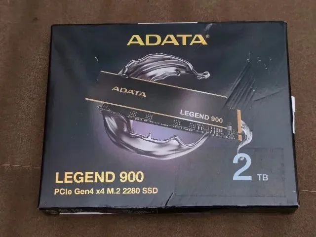 SSD 2TB Adata Legend 900 m2 nvme Leitura 7000MBs/Gravação 5400MBs SLEG-900-2TCS c/ nota
